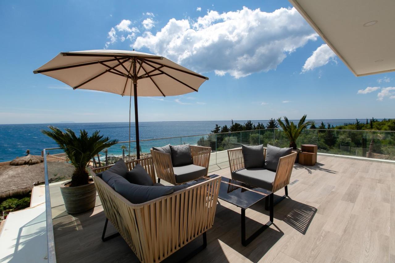 Empire Beach Resort Adults Only Dhermi Bagian luar foto