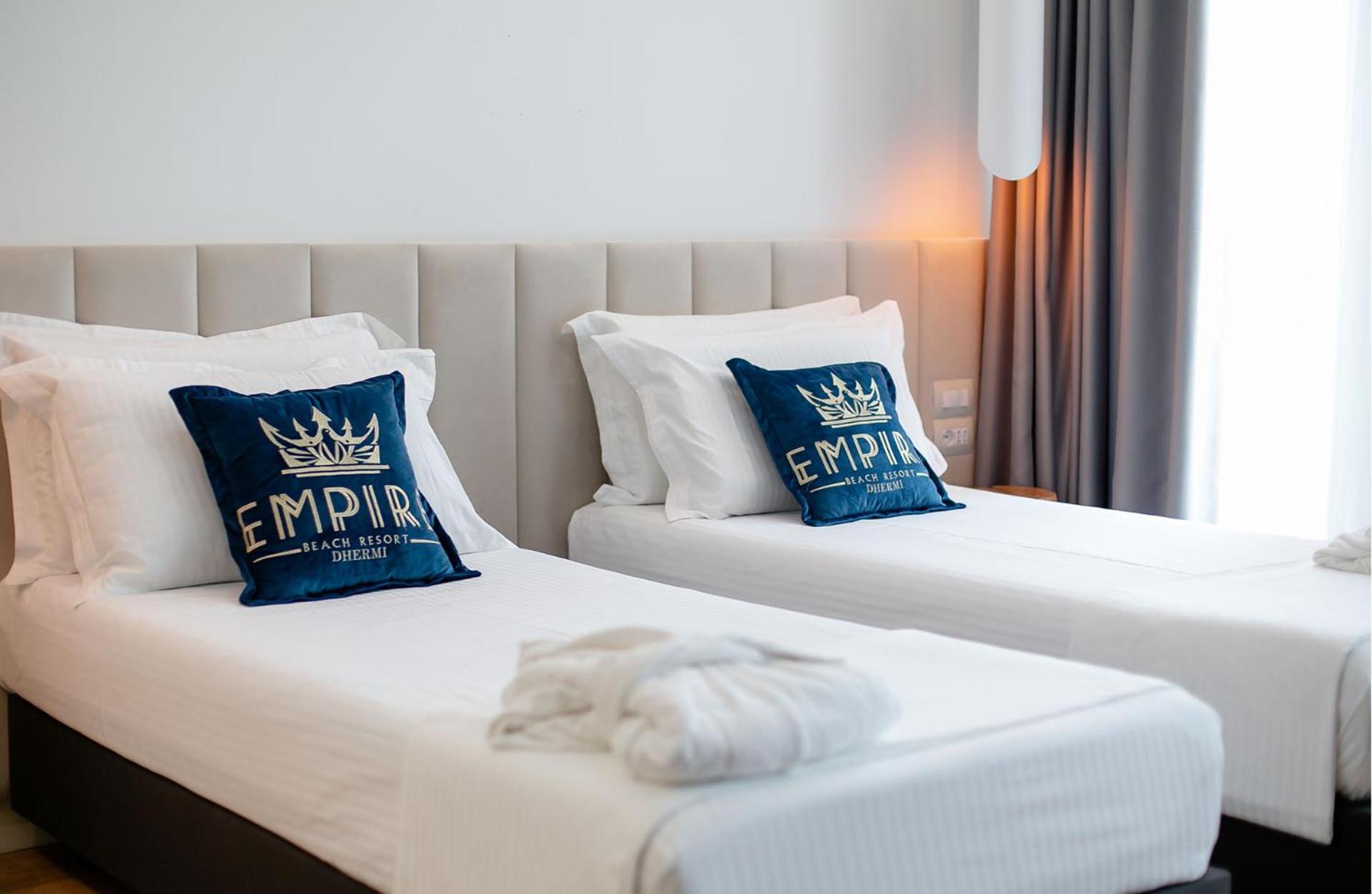 Empire Beach Resort Adults Only Dhermi Bagian luar foto