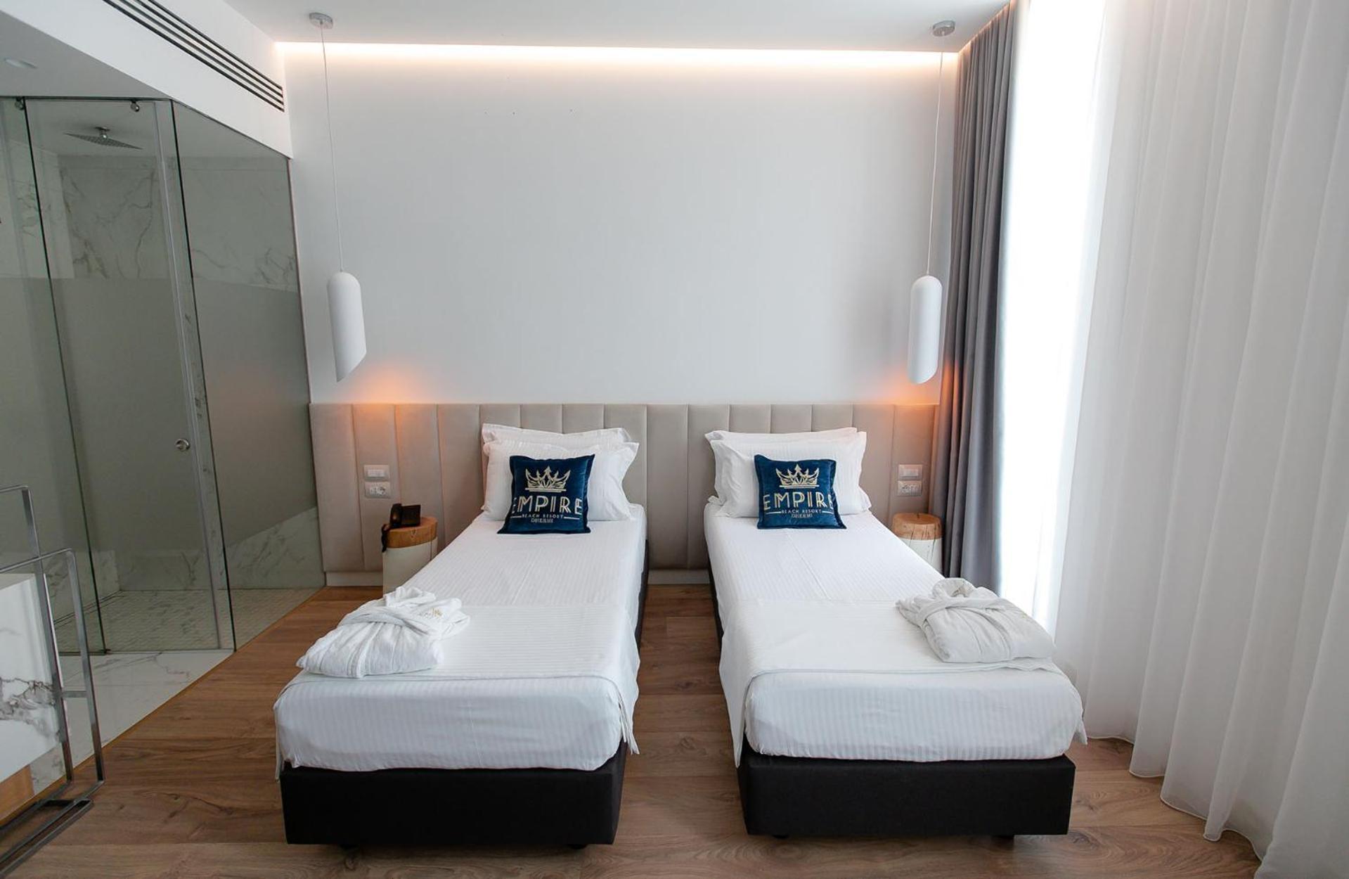 Empire Beach Resort Adults Only Dhermi Bagian luar foto